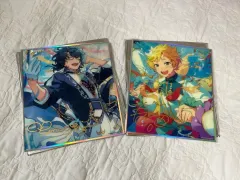 あんさんぶるスターズ！ Switch 輝く星 テーマ ビジュアル色紙 青葉 つむぎ ライトブルー 日光