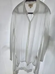 pureDKNY 白 ロング シャツのサムネイル