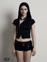 Theredthread zip asymmetric tops - メルカリ