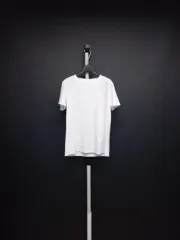 ZADIG&VOLTAIRE ザディグ・エ・ヴォルテール コットン ルーズフィット Tシャツ ロング丈 44 77のサムネイル
