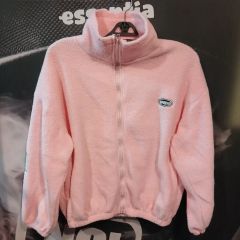 H＆M クロップドフラッフィジャケット ピンク Sサイズ - メルカリ