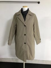 F1-3 DoCLASSE カシミヤ混ウールコート ベージュ XXL レディース 