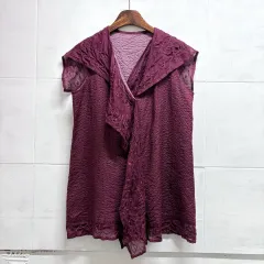 TSUMORI CHISATO 刺繍 フェアリー ブラウス ベスト M JPN