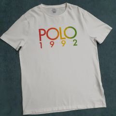 美品 ラルフローレン バルセロナ五輪 復刻 POLO 1992 Tシャツ XL 