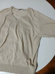 dunhill Sport ベージュ Vネックベスト Lサイズ dunhill Sport カシミヤ100% Vネックニット ベージュ L - メルカリ