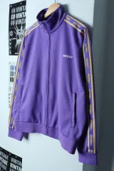 (M-L) ノルディ ジップアップ ジャージ トラックジャージ IU PURPLE オールドスクール-154CCのサムネイル