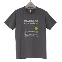 (状態良し) デサント Move Sport 機能性 Tシャツ グレー