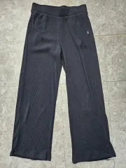DKNY レディース ブラック ワイド パンツ S