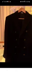 ダブルブレスト ロング コート