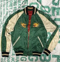 40s 50s スカジャン speed zipper 緑別珍 - メルカリ