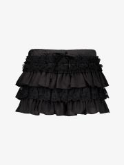 sinoon Rose Frill Mini Skirt /S - メルカリ