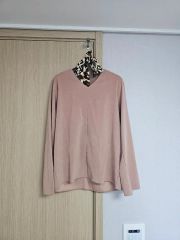 未使用級❤️CELFORD ツイードライクAラインブラウス 25SS アイボリー 