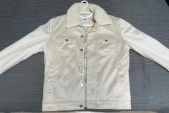 新品 ZARA ザラ 裏地 ファー スウェード ジャケット