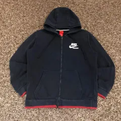 L NIKE フードジップアップ ジャケット