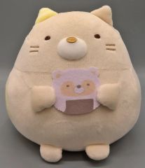 [중고] 봉제 장난감 고양이 타누 키노 만 마루 레스토랑 모치 모치 봉제 장난감 [스미코 훌라시]