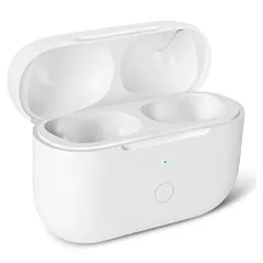 充電ケース、Airpods Pro 第1世代&第2世代との互換性あり, エアーポッズ プロ交換用充電器 Bluetoothペアリング ワイヤレス充電 えあーほっずぷろ1&2に適用as 676bf59a