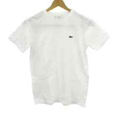 ラコステ 半袖Ｔシャツ トップス コットン ロゴT 日本製 レディース 2サイズ ホワイト LACOSTE 【中古】のサムネイル