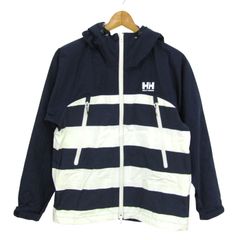 美品】ヘリーハンセン マウンテンパーカー ボーダー M HOE11001 - メルカリ