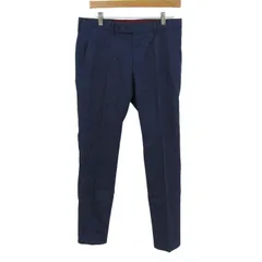 ニコル ロングパンツ ストレッチ ブランド ボトムス メンズ 46サイズ ネイビー NICOLE 【中古】のサムネイル