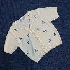 ⭐︎新品⭐︎ アナ雪 シークレットハニー アナ 半袖カーディガン