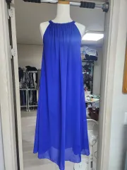 ホルターネックロングワンピース