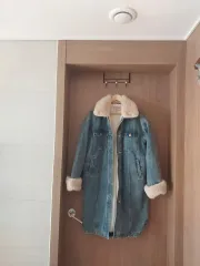 2020 F/W ボア ファー ロング丈 GUESS デニムジャケット (YK4D6874)のサムネイル