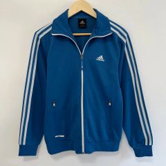 アディダストラックジャケット 00s 万国旗タグ C-boy style 水色