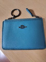 COACH コーチ星柄 グリッター コインケース＆パスケース ブルー - メルカリ
