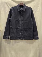 evan kinori デニムジャケット スリーポケット ブラック gジャン