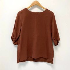 ニアーニッポン ラグラン プルオーバー トップス ねじれ ツイスト 
