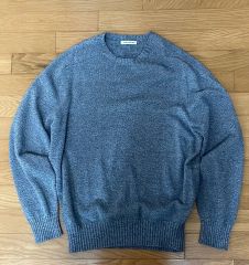 nest Robe CONFECT コットン クルーネックニット ネイビー - メルカリ