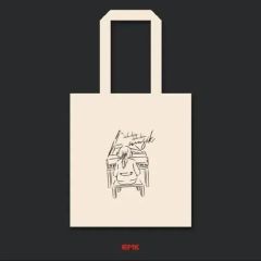 北北西に曇と往け❥トートバッグ - メルカリ