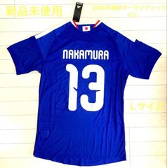 【新品未使用】ユニフォーム　サイズM 新品未使用 サッカー日本代表 OGAWA 19 Lサイズ 最新ユニフォーム
