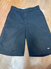 90s Dickies ワークショーツ ブラック - メルカリ