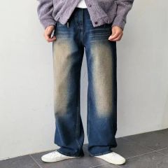 shiun STRAIGHT SLUB DENIM PANTS デニムパンツ - メルカリ