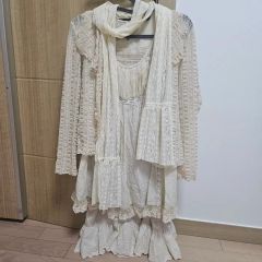 OzzOneste OzzOn 和装羽織 白 着物袖 - メルカリ