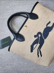 名古屋高島屋購入！新品・未使用LONGCHAMP カゴバッグミニショルダー 名古屋高島屋購入！新品・未使用LONGCHAMP カゴバッグミニショルダー