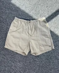 (2XL)90'S ポロ 밴딩 ハーフパンツ-M803