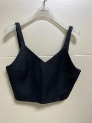 KISHIDAMIKI キシダミキ ストライプ ウール ハーフビスチェ ハーネス