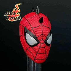 応募フォーム】 マイルズ スパイダーマン マスク 目が動く 着用可能 