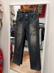 00s LEVI'S リーバイス 501 ヴィンテージ ブラックデニム パンツ (28-29)