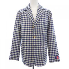 美品・正規品】GUCCI リネン リゾート ギンガムチェック ジャケット 46 