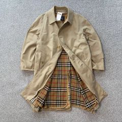 Burberry 英国製 裏地ノバチェック トレンチコート N3094 - メルカリ