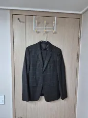 BASSO homme メンズ スーツ 高級 チェック セットアップ 95-100