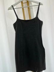完売品 ZARA ZW ビスチェデニムジャンプスーツ オールインワン 