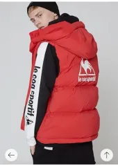 25万 ) le coq sportif グースダウン ベスト ベスト M