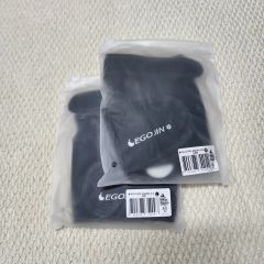 未使用】socca ソッカ 自転車レインカバー 前後セット グレー ギュット