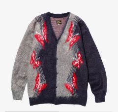 BUDSPOOL 浮蓮華 MOHAIR KNIT CARDIGAN Lサイズ - メルカリ