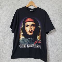 90s ユーロ ビンテージ チェゲバラ フォト 偉人 Tシャツ tee 古着 