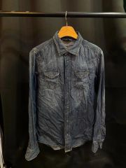 BOTTEGA VENETA デニムシャツ 長袖 イタリア製 36 - メルカリ